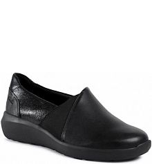 Półbuty sznurowane Clarks czarne damskie Kayleigh Step 261533154