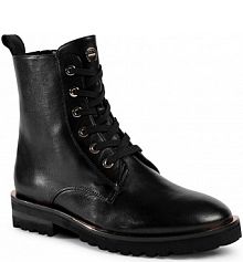 Botki na obcasie Aigner czarne Ava 10G 1202042 Black 001