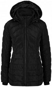 Lekka kurtka pikowana z odpinanym kapturem  damska Bonprix