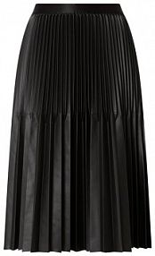 Spódnica midi z imitacji skóry model Okili someday czarna EAN 709607934