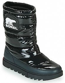 Kozaki Sorel  czarne damskie Śniegowce  JOAN OF ARCTIC NEXT LITE MID PUFFY