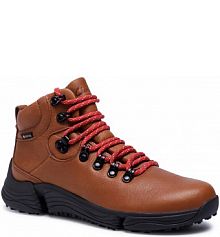 Trapery Clarks brązowe damskie TriPathDay Gtx GORE-TEX 261523124 