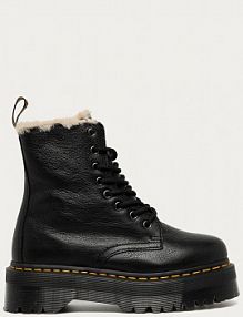 Botki na obcasie Dr. Martens  czarne  25637001