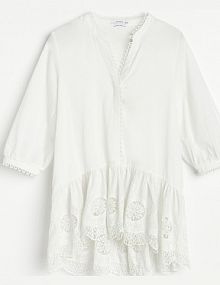 Tunika z koronkowym wykończeniem Reserved ZS642-01X