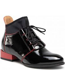 Botki na obcasie Maciejka czarne