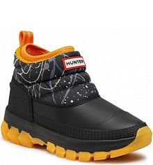 Śniegowce Hunter czarne damskie W Org Insulated Snow Ankle Bt WFS2107WWU Black
