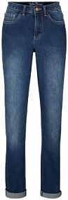 Dżinsy ze stretchem Straight, mid waist  damskie Bonprix