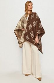 Ponczo Guess  brązowe 7621097650027