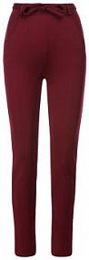 Bordowe spodnie Ralozorwyn Renee damskie