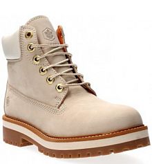 Botki Lumberjack  beżowe damskie Buty  KRISTY 50501-006