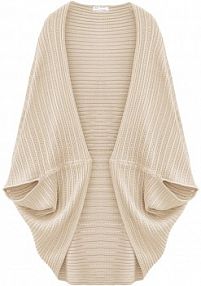 Ponczo z cienkiej dzianiny  Bonprix