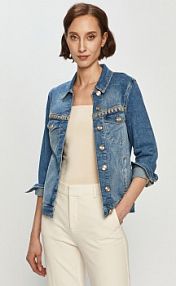 Kurtka jeansowe Mos Mosh  niebieska damska  137550