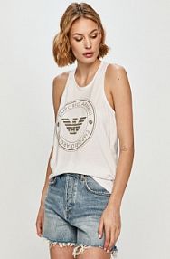 Top Emporio Armani  biały damski  164335.1P255