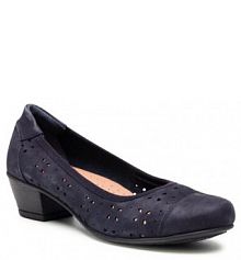 Półbuty wsuwane Go Soft granatowe damskie WI23-FLORA-03