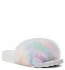 Klapki DeeZee białe damskie WSS20319-01