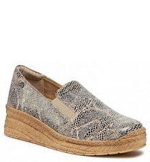 Półbuty sznurowane Go Soft beżowe damskie WI23-REBECA2-01