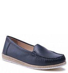 Półbuty sznurowane GO SOFT granatowe damskie ARC-2096-05