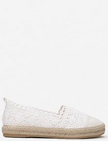 Białe espadryle Vylixis Renee damskie