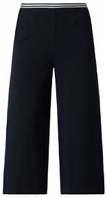 Kuloty z dodatkiem streczu Tommy Hilfiger granatowe