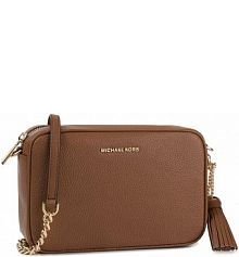 Torebka listonoszka MICHAEL Michael Kors brązowa