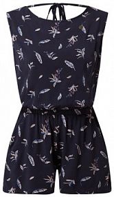 Krótki kombinezon z wiskozy model Zella Ragwear niebieski