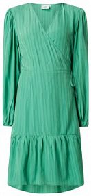 Sukienka mini w kopertowym stylu model Mallas moves zielona EAN 204262147