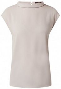 Top bluzkowy z wywijanym kołnierzem Windsor różowy damski EAN 30010602