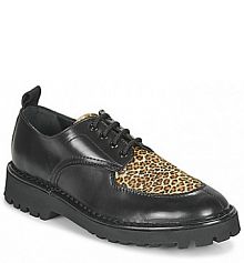 Półbuty Kenzo czarne damskie Derby   K MOUNT