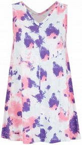 Długi top z mieszanki wiskozy  damski Bonprix