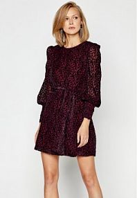 Sukienka wieczorowa Silvian Heach czerwona Koktajlowa Eureka PGA20815VE Bordowy Regular Fit