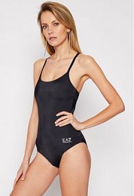 Strój kąpielowy EA7 Emporio Armani czarny 