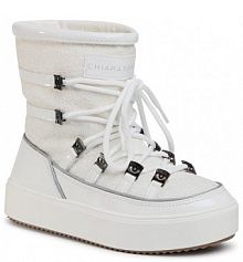 Śniegowce Chiara Ferragni białe damskie Buty CF2546-009