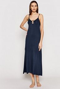 Sukienka letnia Emporio Armani granatowa 