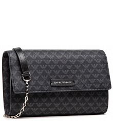 Kopertówka Emporio Armani czarna Torebka Y3H186 YFH1E 81386