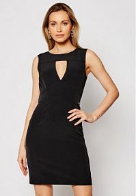 Sukienka koktajlowa Guess czarna 