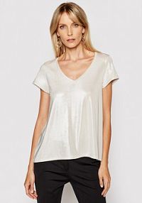 T-shirt Imperial beżowy damski T531BIB  Regular Fit