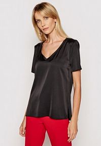 T-shirt Imperial czarny damski 