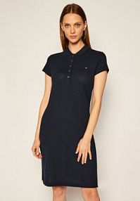 Sukienka codzienna Tommy Hilfiger granatowa 