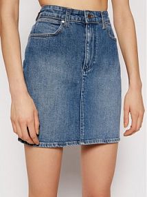 Spódnica jeansowa Wrangler niebieska 