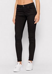 Jeansy Tommy Jeans czarne damskie 