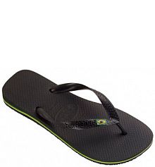 Japonki Havaianas  czarne damskie H4000032.0090