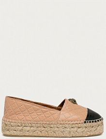 Espadryle Kurt Geiger London  beżowe damskie MORELLA.EAGLE