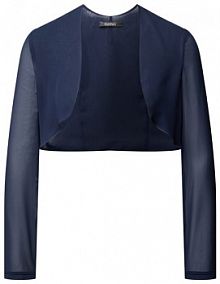 Bolerko z szyfonu Swing niebieski EAN 77741610