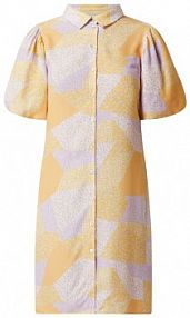 Sukienka koszulowa z wiskozy model Jinna moves żółta EAN 206882316