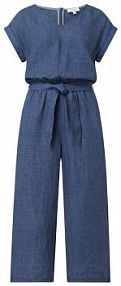 Kombinezon lniany s.Oliver RED LABEL niebieski