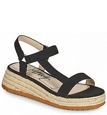 Sandały na obcasie MTNG  czarne 51888