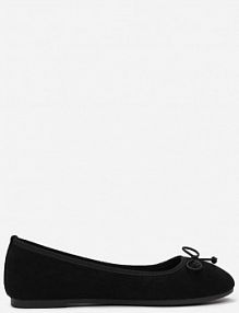 Czarne Balerinki Sthugnaela Renee