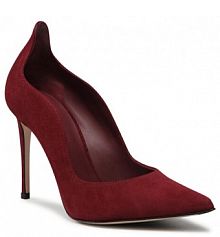Czółenka Le Silla czerwone Szpilki Deco Ivy 2102R090R1PPVEL557 Bordowy