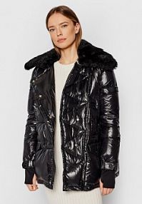 Kurtka puchowa Silvian Heach czarna damska 