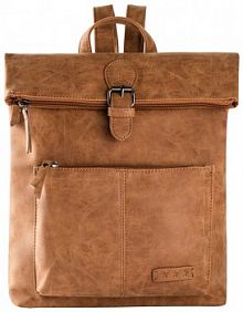 Plecak z zewnętrzną kieszenią i sprzączką  damski Bonprix